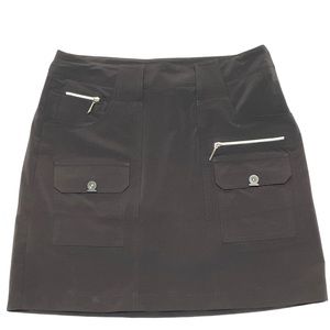 Jamie Sadock Women’s Golf Tennis Skort Black Size 4 Pockets Side Zip Closure